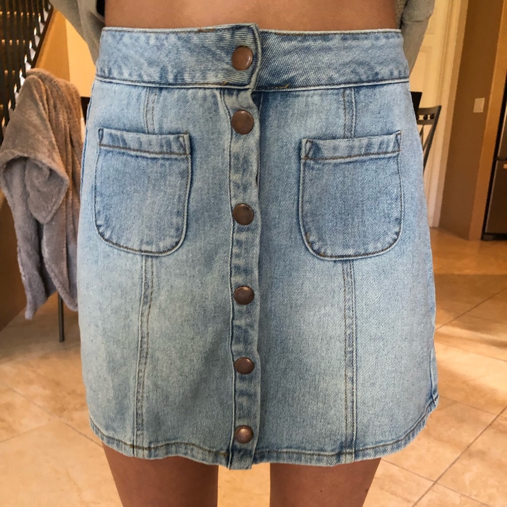 Brandy Melville denim skirt